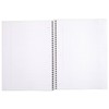 Mead Spiral Notebooks, 1 Subject, College Ruled, 70 Sheets, Black