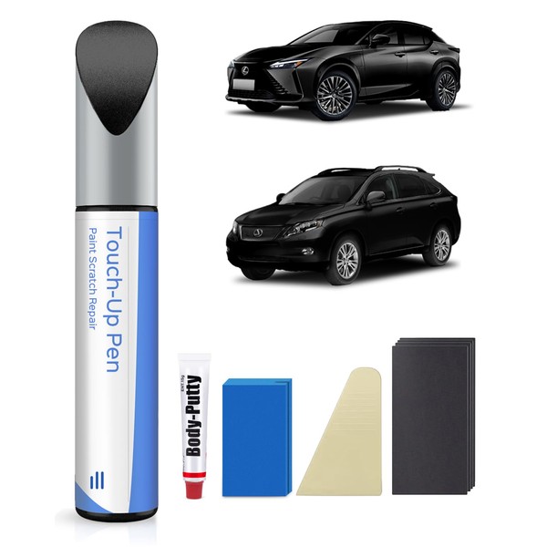PARTS4EV Obsidian(212) Touch Up Paint Repair Kit Compatible with Lexus