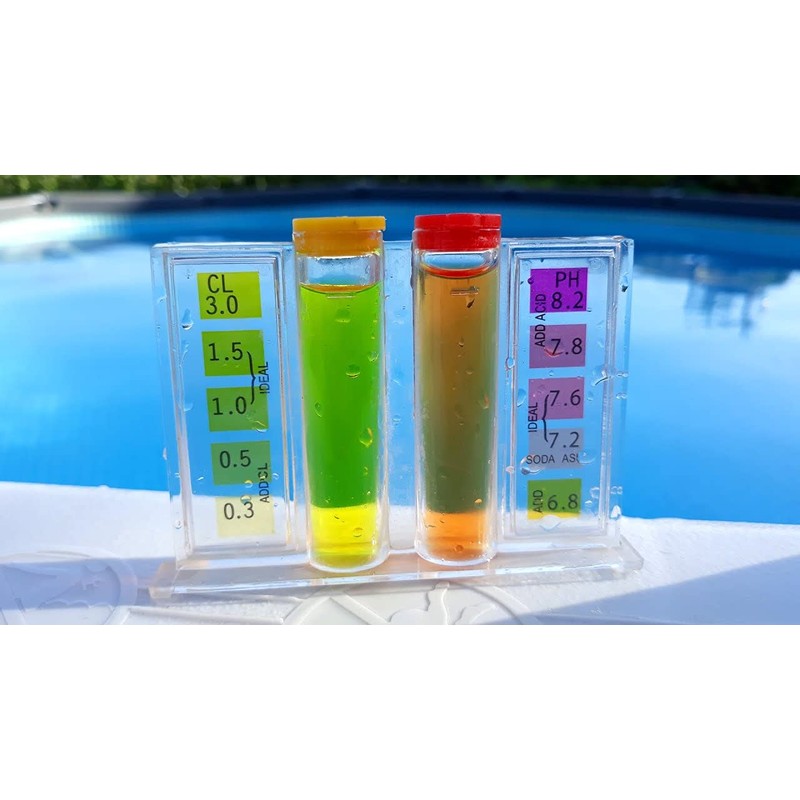 Kit de medición Ph & Cloro 1/2 Oz OTO RED