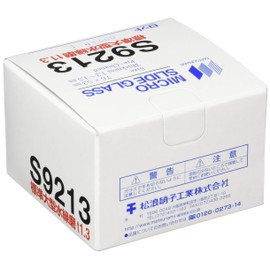 Matsunami Glass Industrial Large Sliding Glass Water Edge Polishing T1.3, 50 Sheets S9213