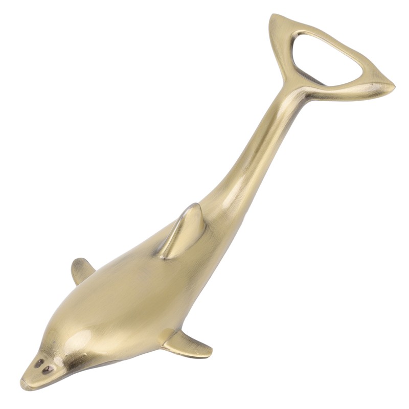 Dolphins Bottle Opener Effort Saving Cute Appearance Metal Beer Opener
