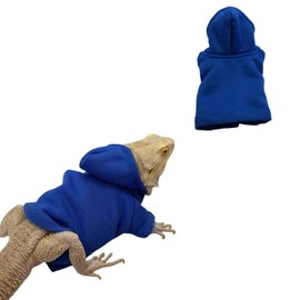 Bearded Dragons Hoodie - Handmade Adjustable Reptile Jacket Shirt for Skin Protection Small Animal Costume Apparel for Lizard Bearded Dragon Guinea Pig Ferret