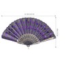 QIRMIZI 10 Pack Fabric Folding Handheld Fans, Perfect for Weddings,