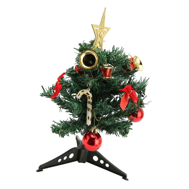 30cm Tabletop Christmas Tree Mini Artificial DIY Lightweight Vivid Christmas