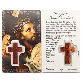 Jesus Crucified, Prayer Card