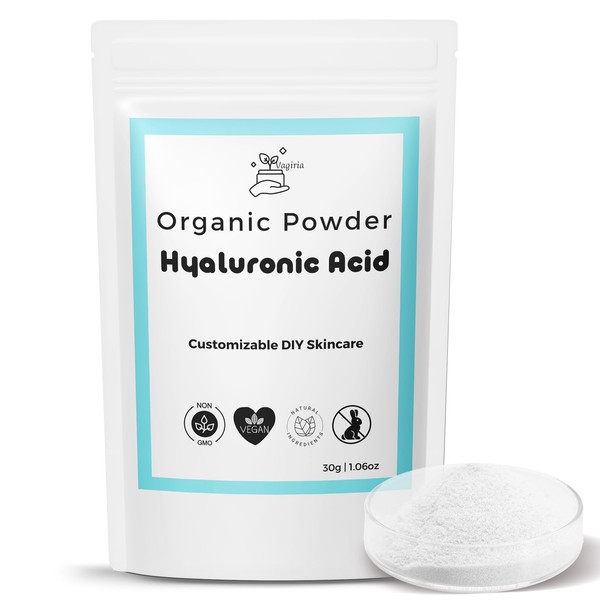 Hyaluronic Acid Powder for DIY Skincare - 99% Purity, Ultimate