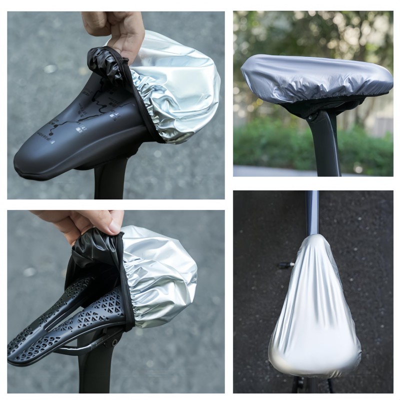 Ai-OUMLEEF 1-Piece Bicycle Saddle Cover, Saddle Cover, Electric Bicycle, Cover,