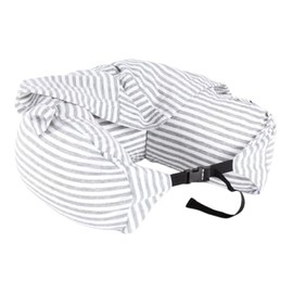 [Suitcase Company] GPT Neck Pillow, Hooded, Travel, Face Hidden, Striped, Striped, For Airplanes and Cars, U-Shaped Travel, Aircraft, Bus, Train, U-Shaped, Cushion, Microbead Pillow, Neck Pillow, GPT