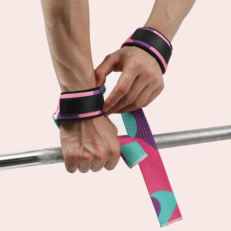 Lifting Wrist Strap, Nonslip Strength Training Grip Wraps For Pull-Up,