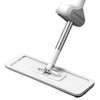 Microfiber Flat Mop Hand Wash Free Long Handle Large Flat