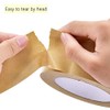 Self Adhesive Picture Frame Backing Tape Rolls Kraft Brown 2''