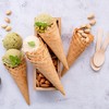 sourcing map 100PCS Wooden Ice Cream Spoons, 75MM Wooden Spoons