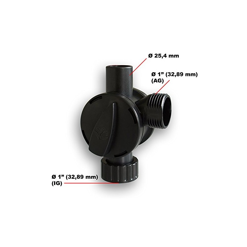 SunSun Adjustable T-piece as hose connector pond pump fountain pump