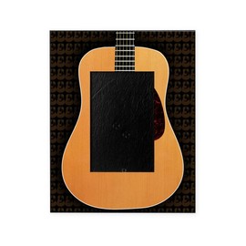CafePress Acoustic Guitar Framed Panel Print C Decorative Picture Frame