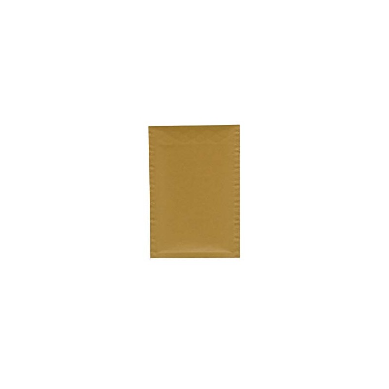 SmithPackaging Bubble Padded Envelopes, Gold, 100mm x 165mm, Pack of