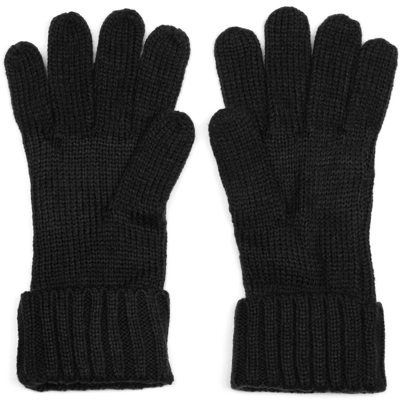 styleBREAKER Women’s Warm Cable Knit Gloves with Double Cuff 09010009