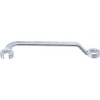 BGS Open Double-Ended Box Wrench for Diesel Fuel Lines, 17