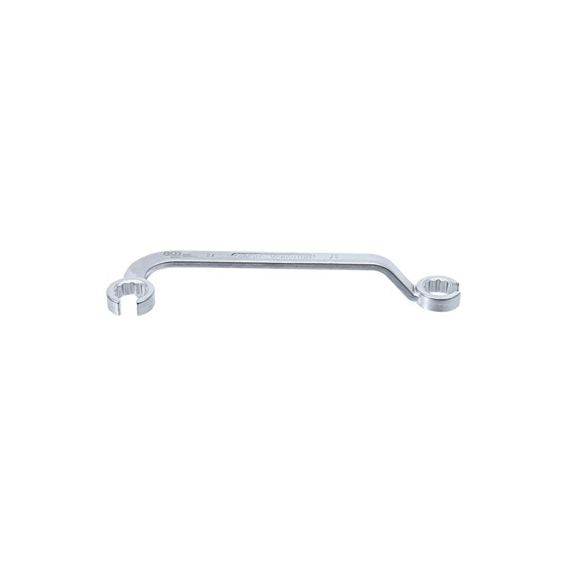 BGS Open Double-Ended Box Wrench for Diesel Fuel Lines, 17