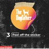 The Dogfather Decal Vinyl Sticker - Funny Stickers- Auto Car,