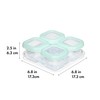 OXO Tot 12-Piece Baby Blocks Food Storage Container Set -