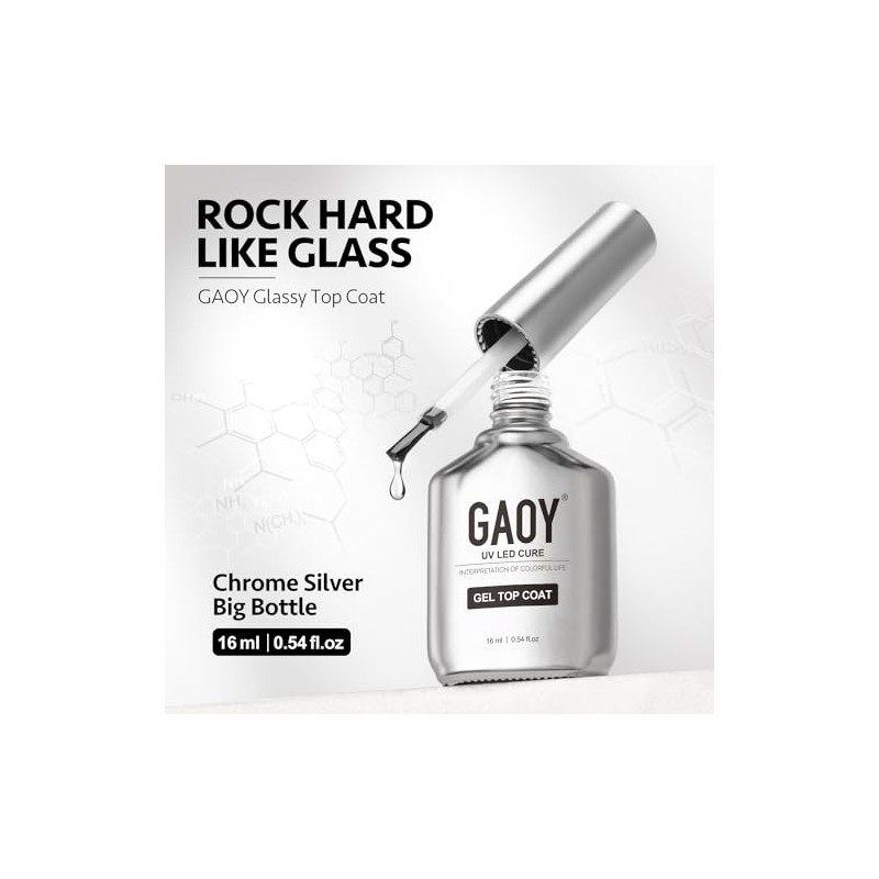 GAOY - 2 piezas de 16 ml de capa superior