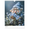 Zwerge und Wichtel (Wandkalender 2025 DIN A4 hoch), CALVENDO Monatskalender