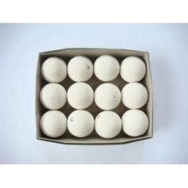 Akabane F-2775 Tennis Balls, Soft White, Practice Balls, 12 Balls (1 Dozen), Soft Tennis Balls, Practice Balls, Two-Tone