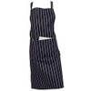 Classic Home Store Woven Stripe 100% Cotton Butchers Apron with