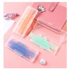 Jelly Color, 4-Piece Set, Triangle Ruler, Semicircle Protractor, Drawing Tool,