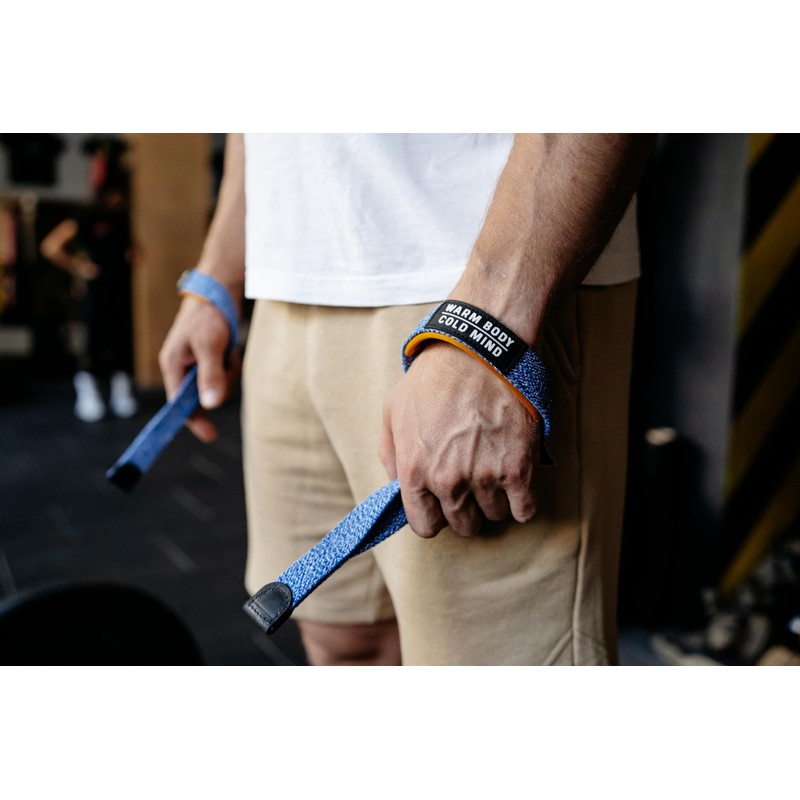 WARM BODY COLD MIND V2 Lifting Wrist Straps for Weightlifting