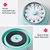 Tissting Visual Timer, 60-Minute Countdown Timer, Egg Timer Mechanical with