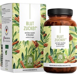 Naturtrue Blutzucker Komplex 90 Capsules High Capacity Vegan, 1 unit, 90 tablets / 나투르트루 Blutzucker Komplex 90캡슐 고용량 비건, 1개, 90정