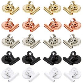 BUYGOO 20 Pack Strong Magnetic Clips, Refrigerator Magnets Clips, Whiteboard Clip, 1.2inch Wide Heavy Duty Clip Magnets for House Office School, Magnets for Whiteboard, Home Decoration, Display