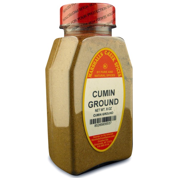 New Size Marshalls Creek Spices CUMIN GROUND, comino, 8 ounces