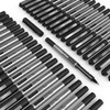 ARTEZA Rollerball Pens, Pack of 40, 0.7mm Black Liquid Ink