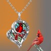 Cardinal Urn Necklace for Ashes - When Cardinals Appear Angels