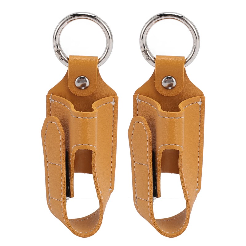 2pcs Inhaler Carrying Holder Clasp Closure Safety Carabiner Clip Portable