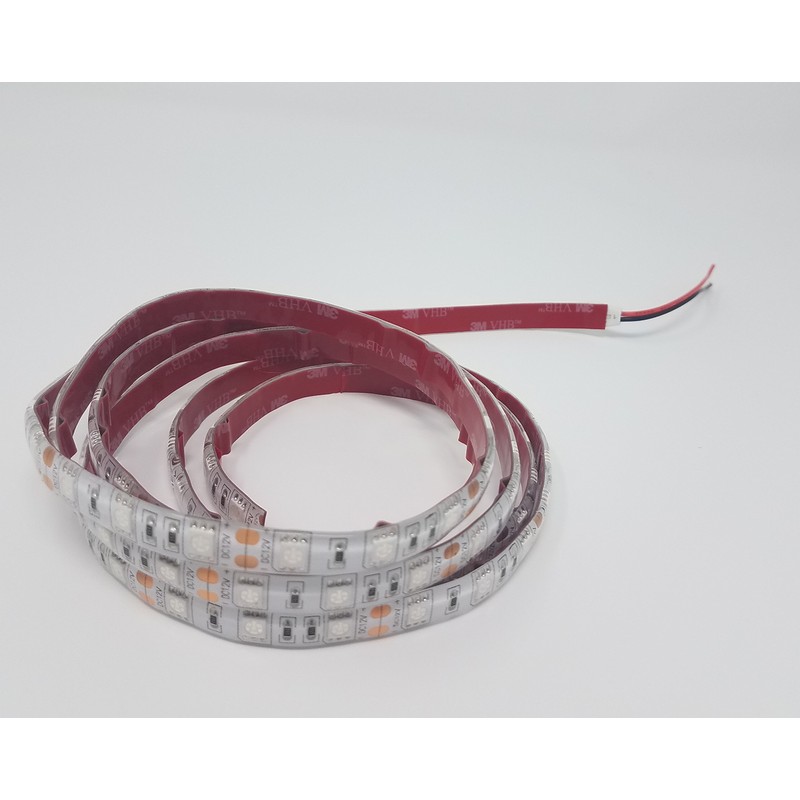 JUSTSWAG Marine & Vehicle 4ft Blue LED Flexible Light Strip,