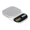 Truper BASE-5EA, Báscula digital para cocina plato de acero inoxidable