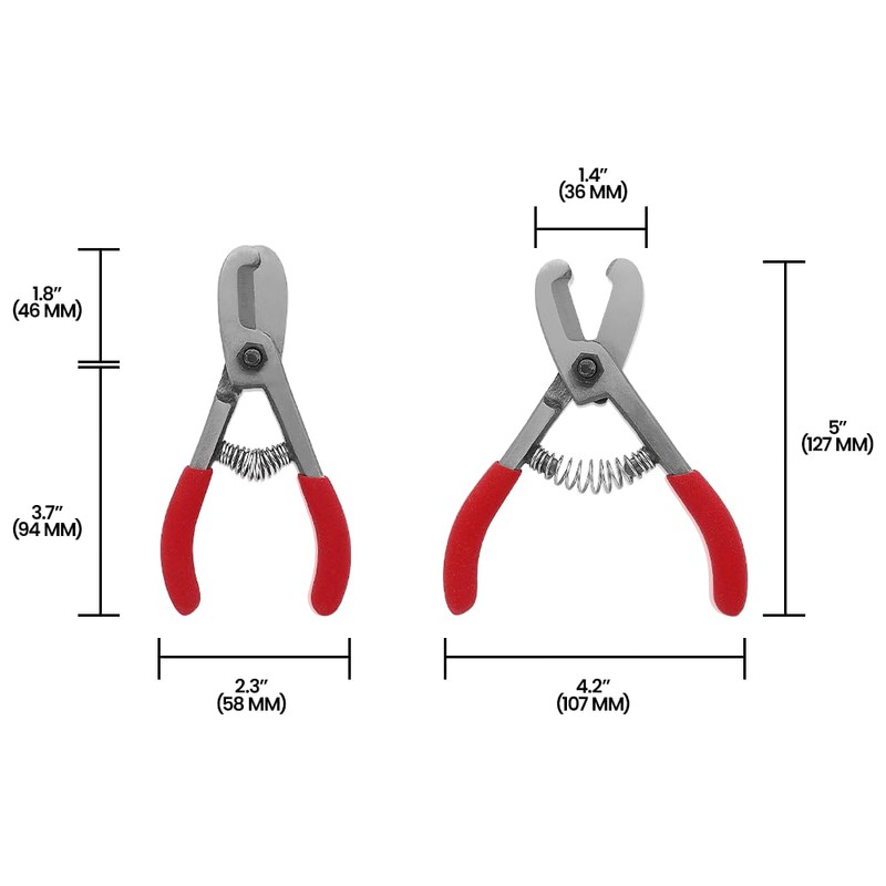 Zenport H325 Fruit Shears/Avocado Clippers, Forged Stainless Steel, 5.25-Inch Long