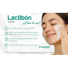 Lactibon Loción Limpiadora Restauradora 120ml                                                                                                         