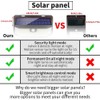 Aootek Solar Outdoor Motion Sensor Lights 2500Lm Solar Panel to
