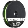 Shimano PL-M74S Line Pitbull 4 300m 1.2 Lime Green Fishing