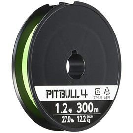 Shimano PL-M74S Line Pitbull 4 300m 1.2 Lime Green Fishing Line