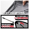 エマーソン(Emerson) 車内用品 日よけ シャフトレスになった紐式傘型サンシェード Mサイズ 幅1360x高さ750mm フロントガラス用 サンバイザーで挟むだけ ルームミラー部スリット設計 吸盤不使用