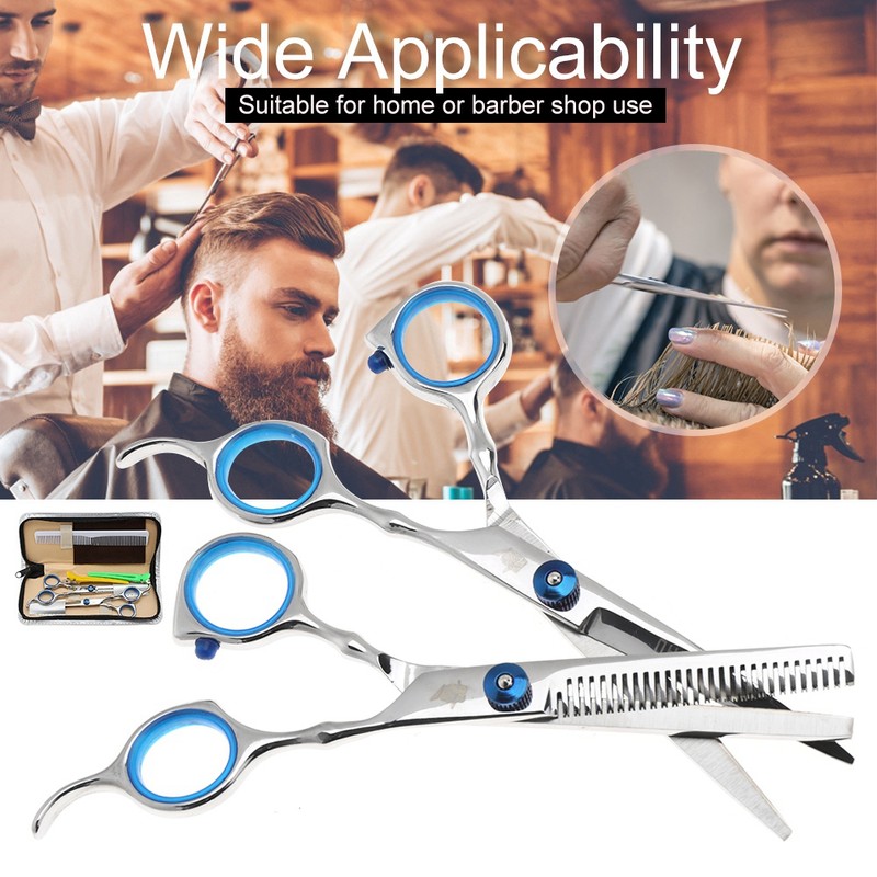 Professional Hair Cutting Thinning Scissors Family Salon Barber Shears Hairdressing
