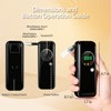 Ketone Testing Meter for Blood and Breath Analysis, Digital Display,