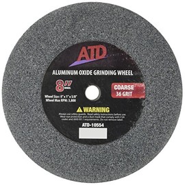 ATD Tools 10554 8" Coarse Replacement Grit Grinding Wheel