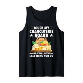 Charcuterie Board with Lid Cheese Meat Charcuterie Tank Top