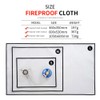 Outdoor Camping Fireproof Cloth Picnic Barbecue Heat Insulation Pad Flame